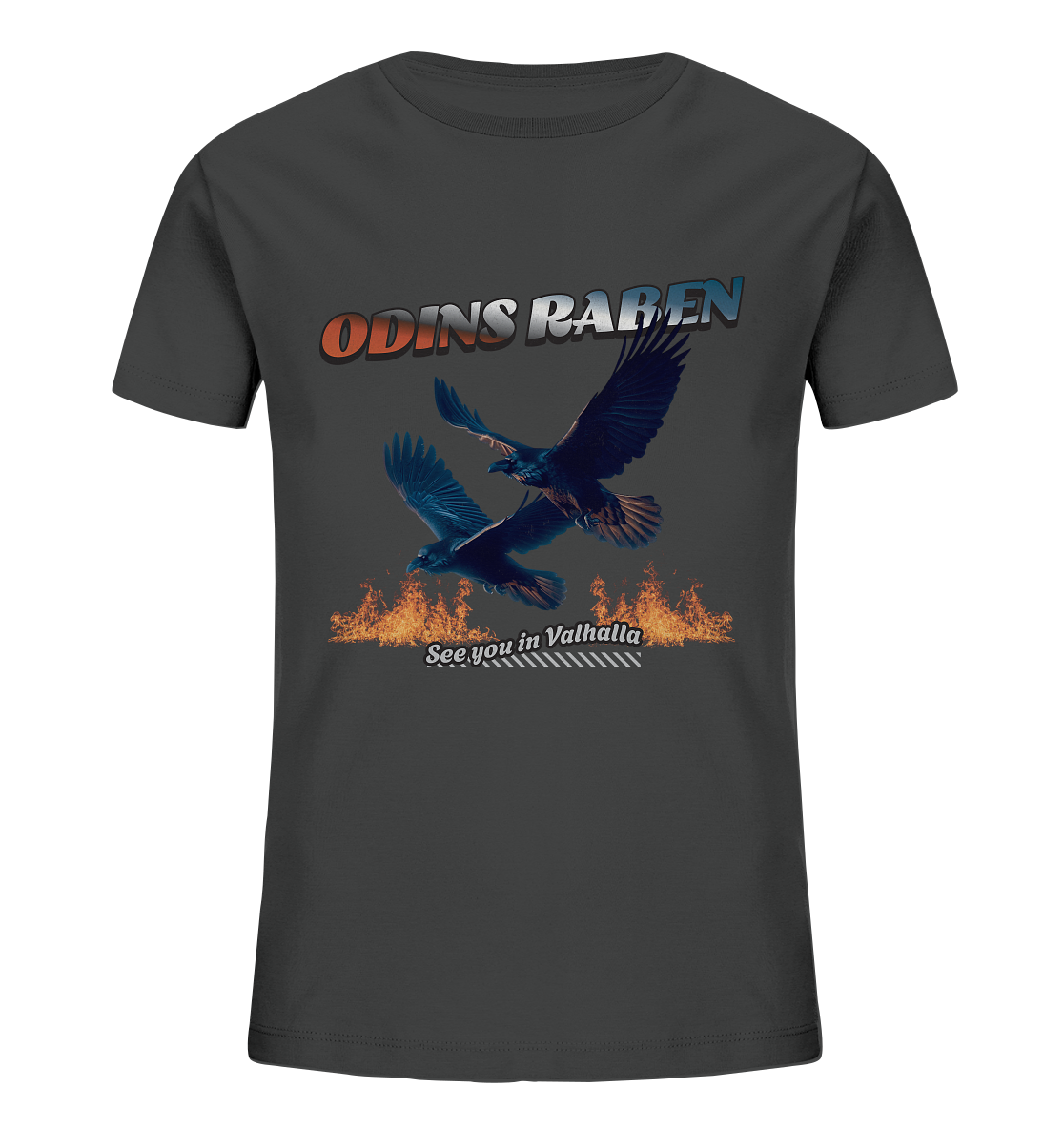 Valhalla Odins Raben - Kids Organic Shirt