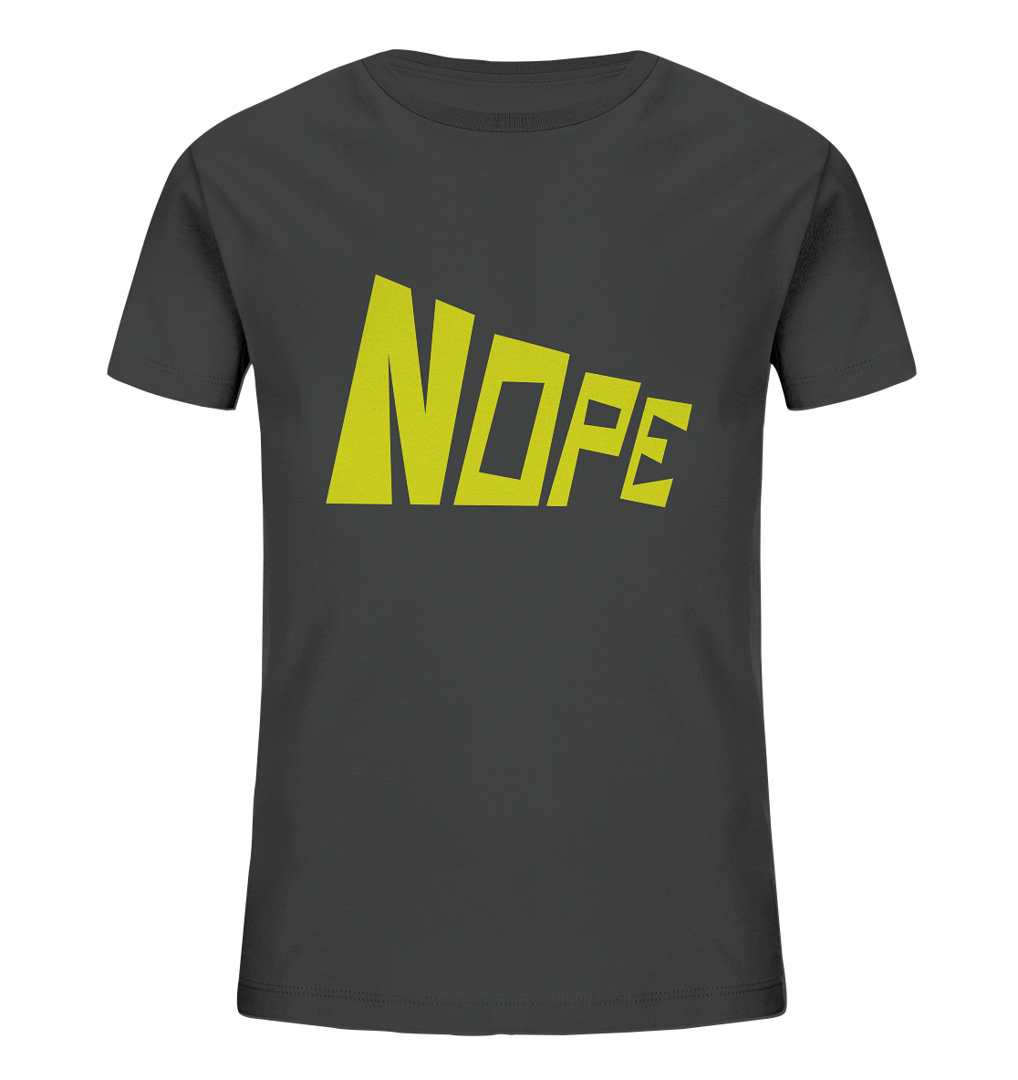 NOPE NO 2 - Kids Organic Shirt