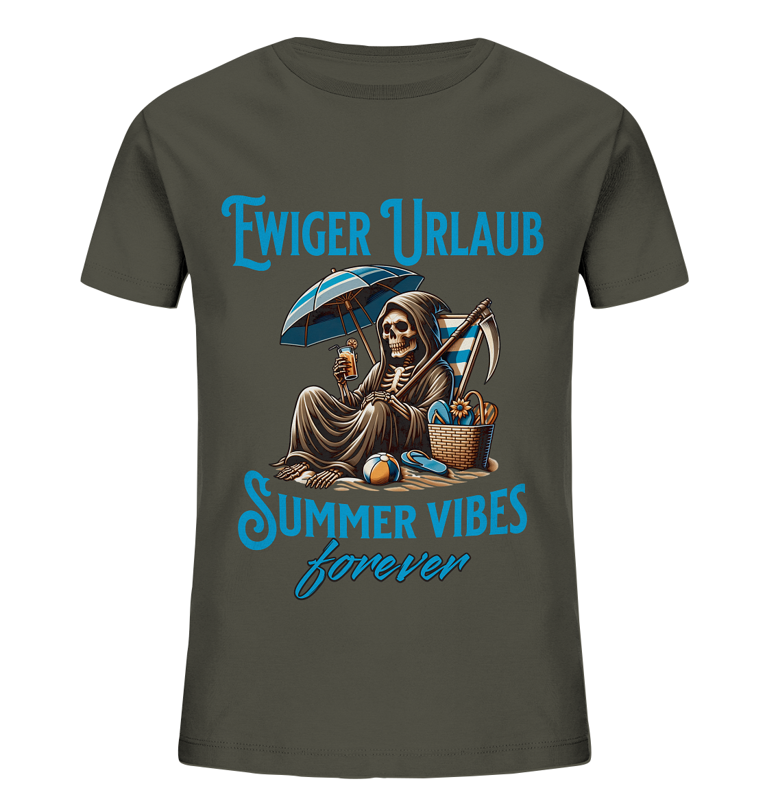 Summer Vibes forever - Kids Organic Shirt