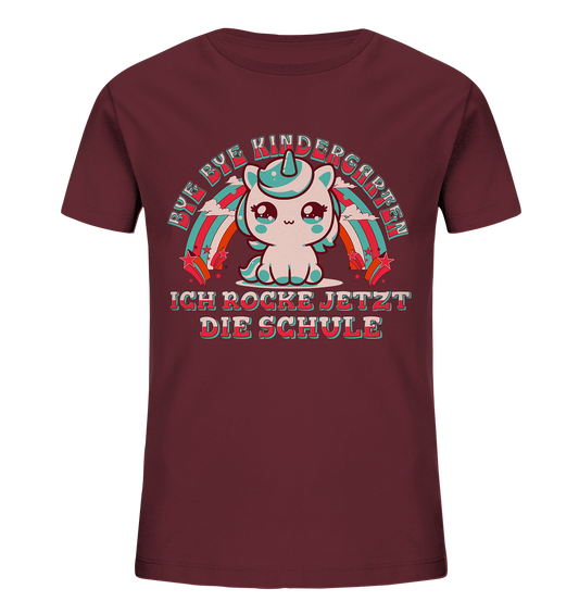 T-Shirt Bye Bye Kindergarten - Kids Organic Shirt