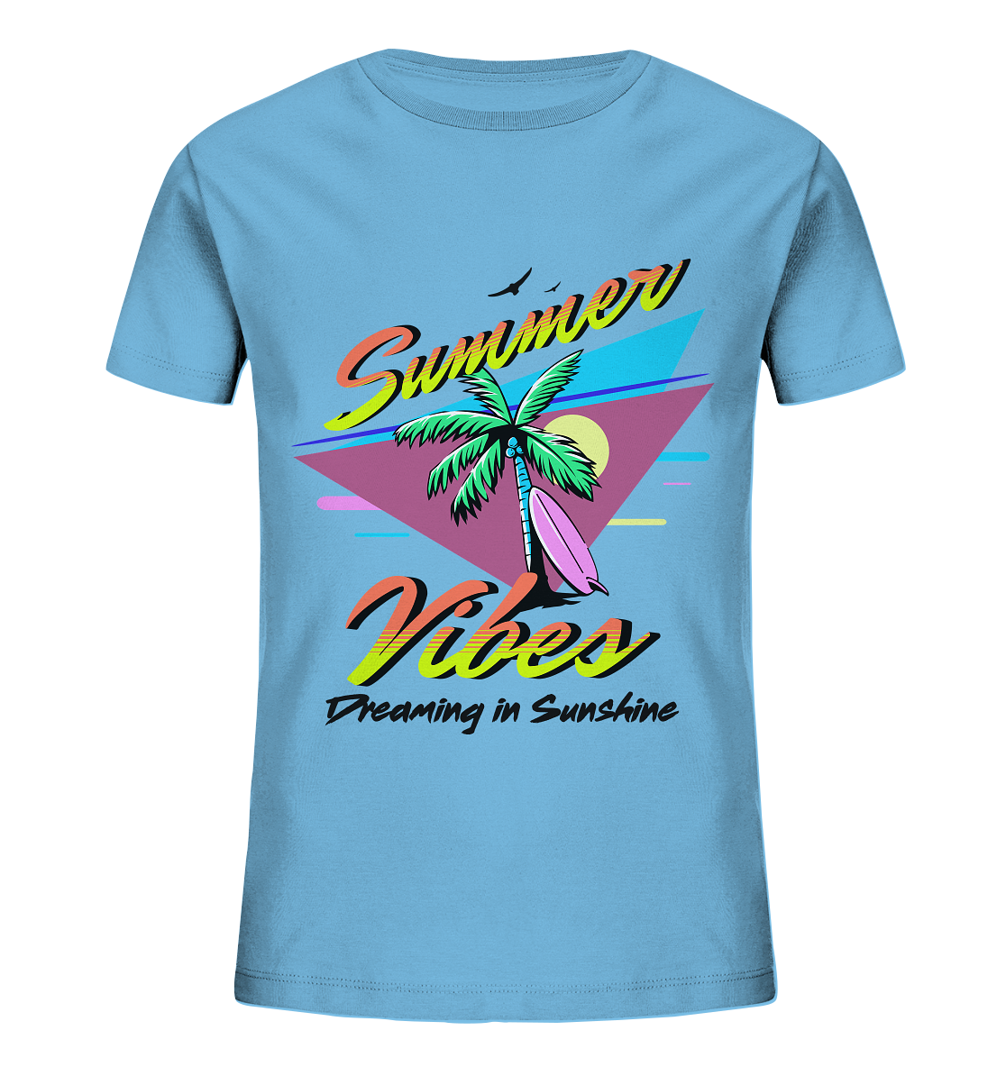 Summer Vibes Dreaming - Kids Organic Shirt