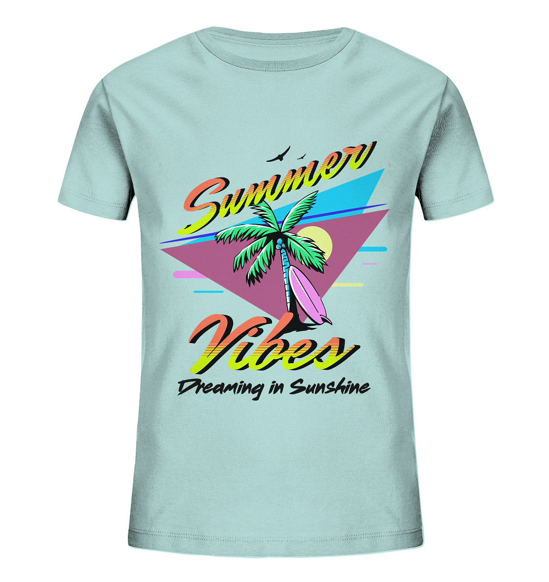 Summer Vibes Dreaming - Kids Organic Shirt