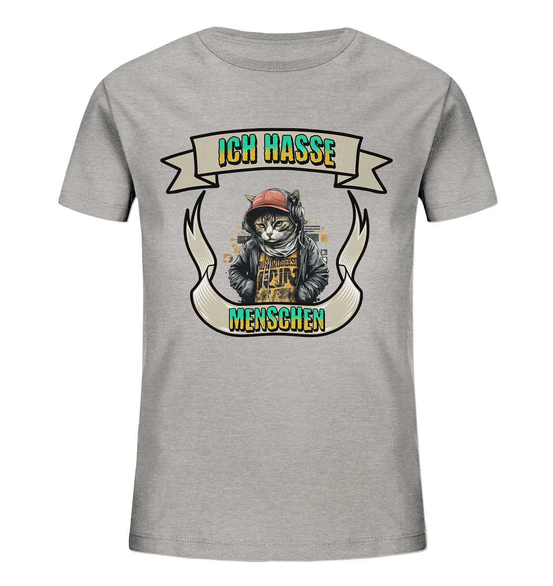 Streetwear- Ich hasse Menschen - Kids Organic Shirt