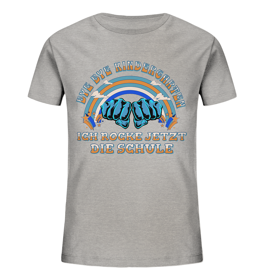 T-Shirt Jungen Bye Bye Kindergarten - Kids Organic Shirt