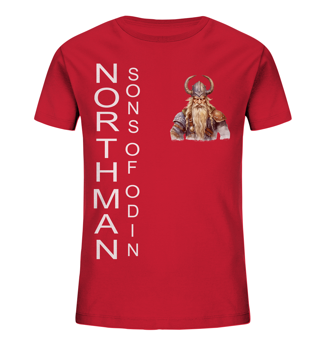 NORTHMAN SONS OF ODIN - NO 2 - STREETWEAR - STATEMENT - Kids Organic Shirt