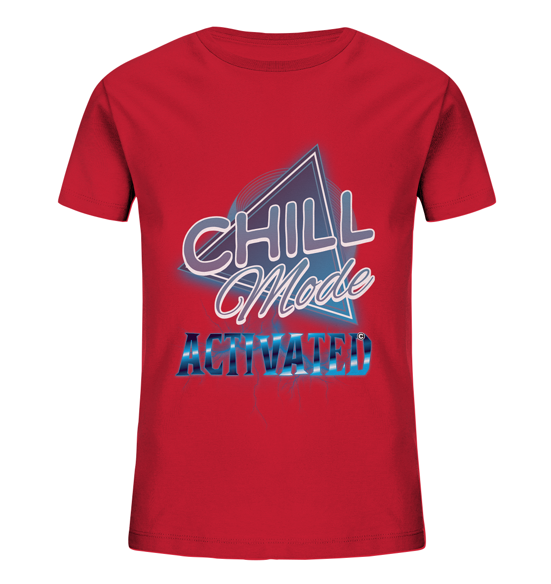 Chill Mode Activated - Kids Organic Shirt