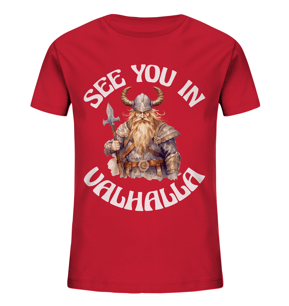 SEE YOU IN VALHALLA NO 4 - STREETWEAR - STATEMENT - Kids Organic Shirt
