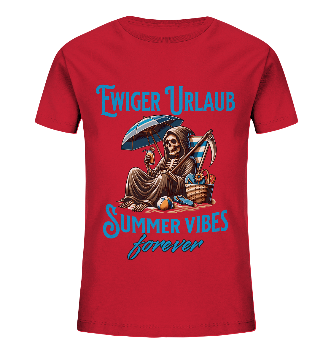 Summer Vibes forever - Kids Organic Shirt