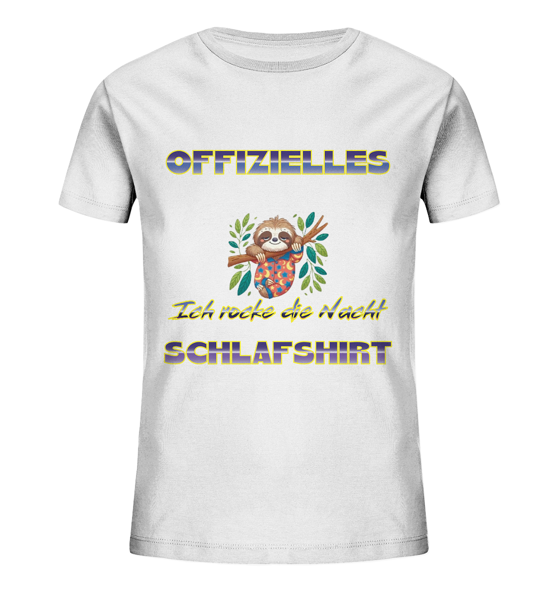 Offizielles Schlafshirt - Rocke die Nacht - Kinder Organic Shirt