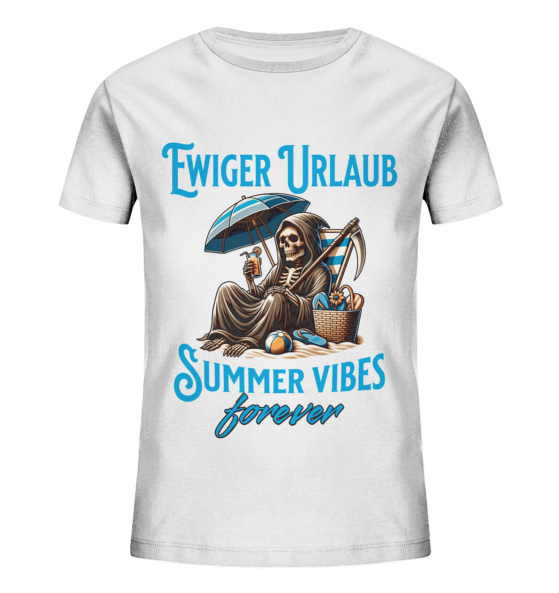 Summer Vibes forever - Kids Organic Shirt