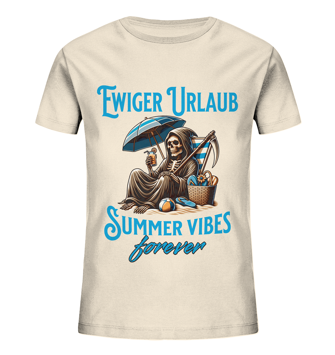 Summer Vibes forever - Kids Organic Shirt