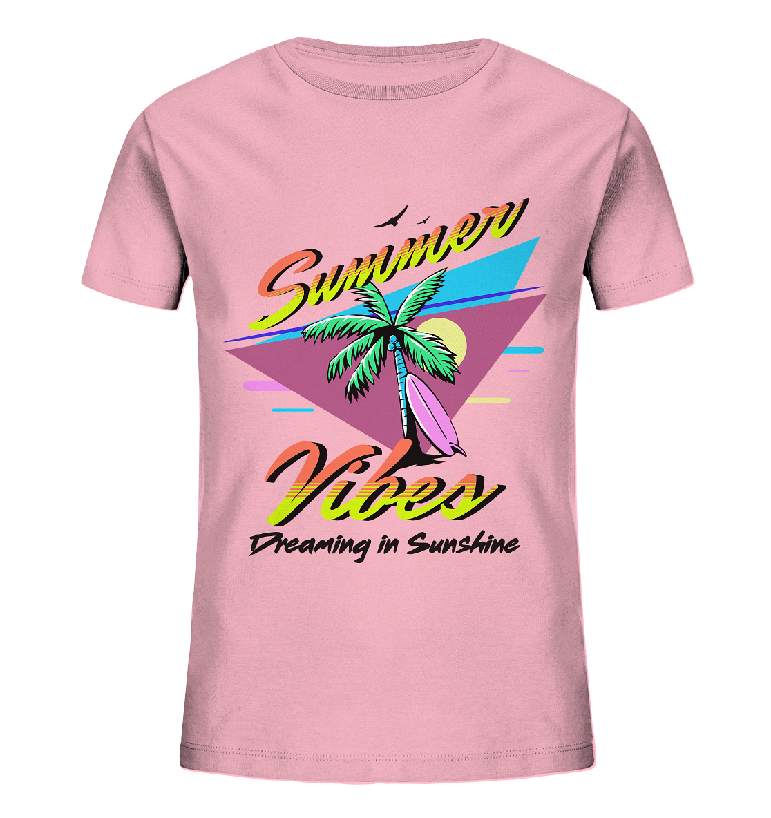 Summer Vibes Dreaming - Kids Organic Shirt