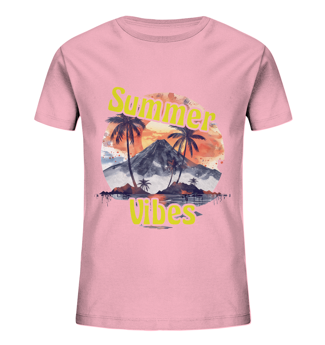 Sommer Shirt - Summer Vibes - Kids Organic Shirt