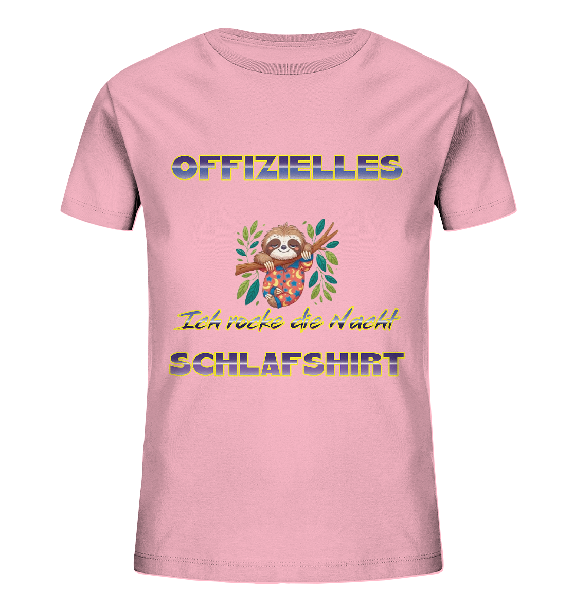Offizielles Schlafshirt - Rocke die Nacht - Kinder Organic Shirt