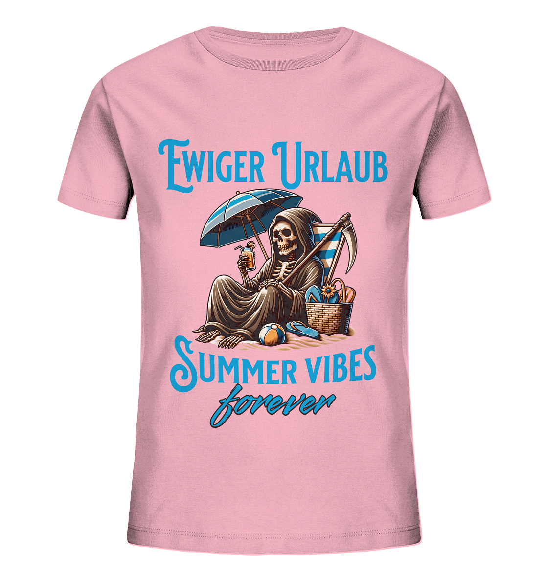 Summer Vibes forever - Kids Organic Shirt
