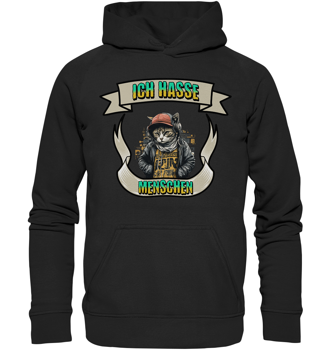 Streetwear- Ich hasse Menschen - Kids Premium Hoodie