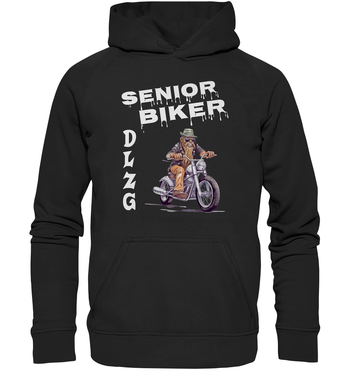 DLzG Opa Biker Fun Motiv 1- Kids Premium Hoodie