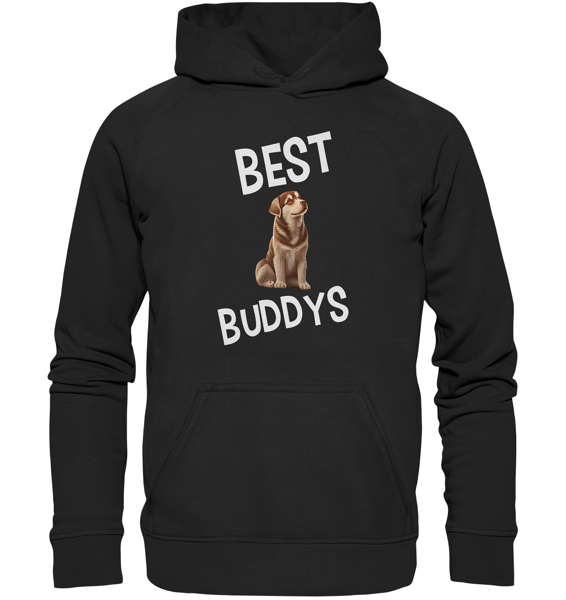 BEST BUDDYS NO 5 - STREETWEAR _ STATEMENTS - MEIN BESTER FREUND - Kids Premium Hoodie