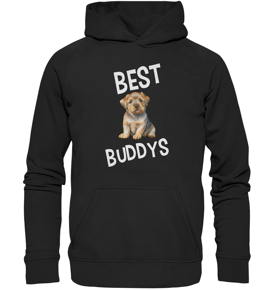 BEST BUDDYS NO4 - STREETWEAR _ STATEMENTS - MEIN BESTER FREUND - Kids Premium Hoodie
