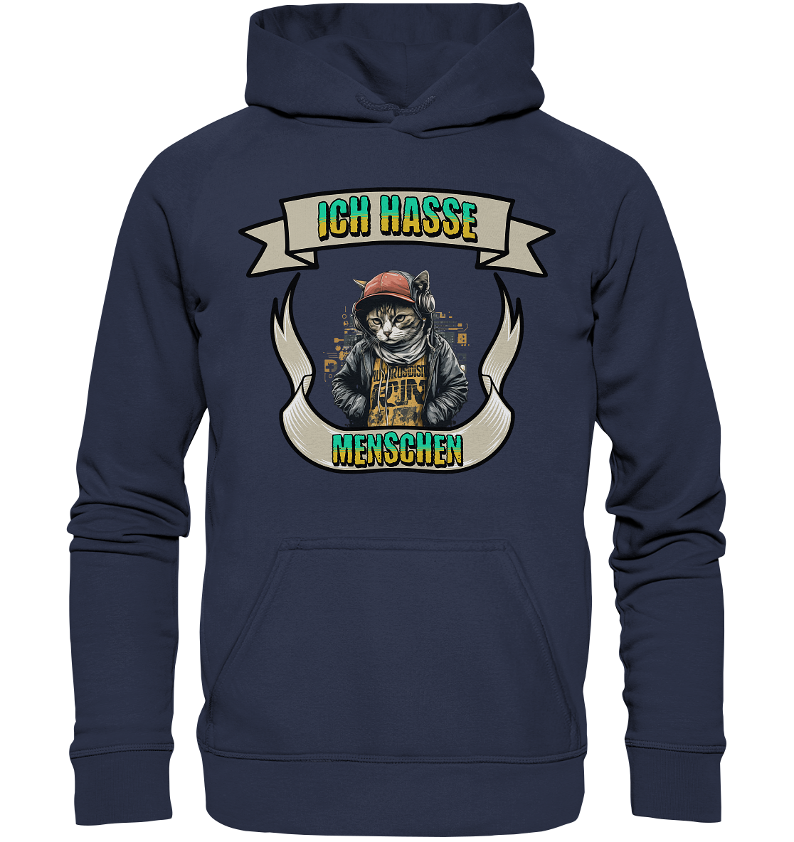 Streetwear- Ich hasse Menschen - Kids Premium Hoodie
