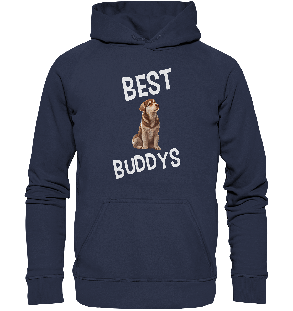 BEST BUDDYS NO 5 - STREETWEAR _ STATEMENTS - MEIN BESTER FREUND - Kids Premium Hoodie
