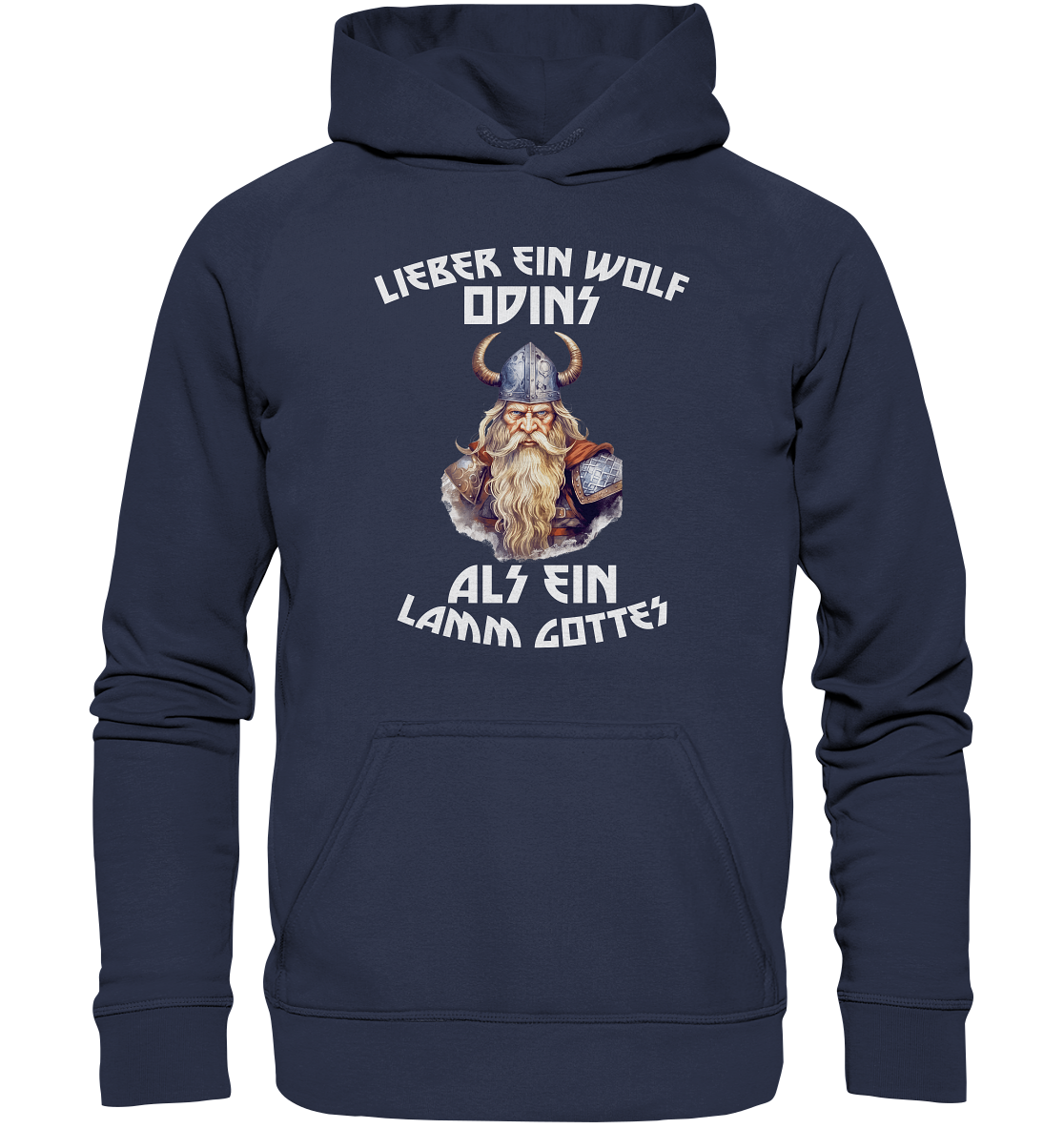 LIEBER EIN WOLF ODINS NO 1 - STREETWEAR - STATEMENT - Kids Premium Hoodie