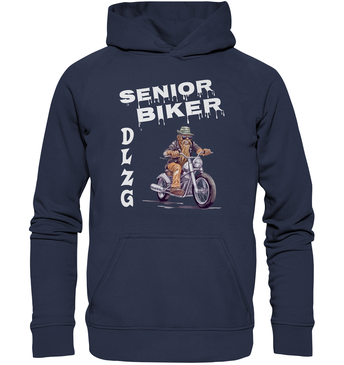 DLzG Opa Biker Fun Motiv 1- Kids Premium Hoodie