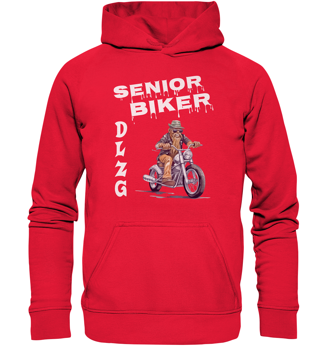 DLzG Opa Biker Fun Motiv 1- Kids Premium Hoodie