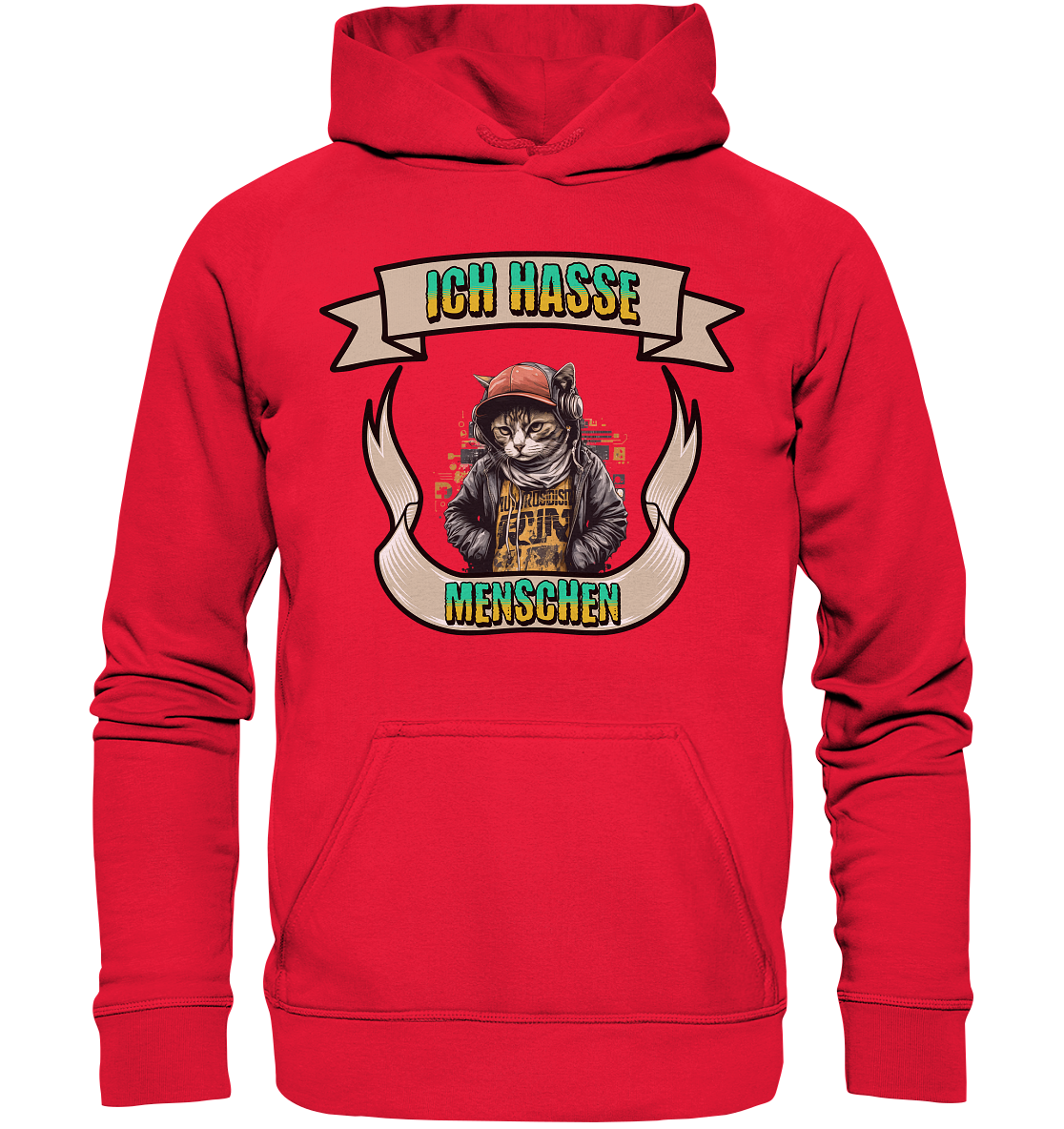 Streetwear- Ich hasse Menschen - Kids Premium Hoodie