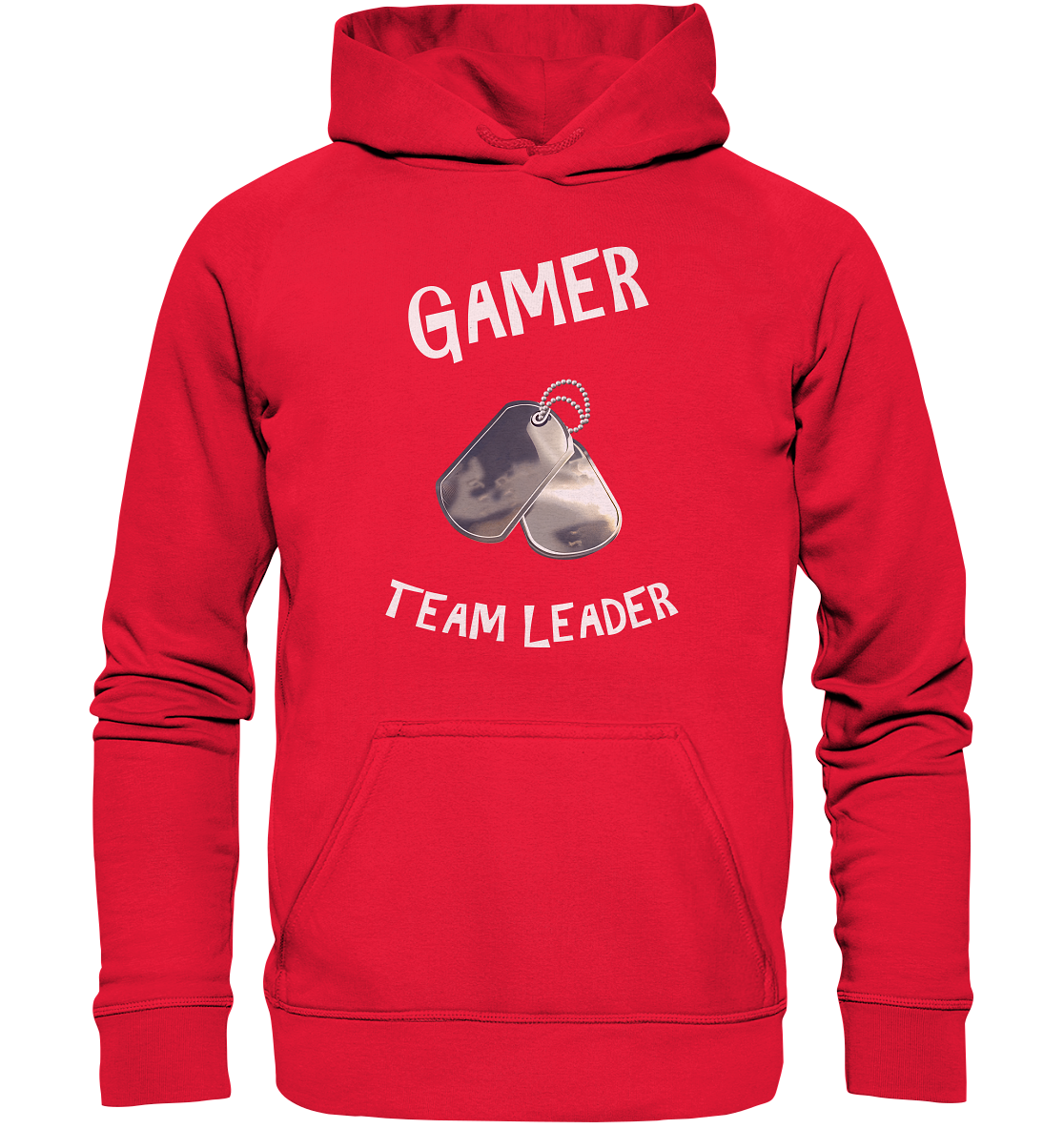 GAMER - TEAM LEADER - HUNDEMARKE - STREETWEAR - STATEMENT - Kids Premium Hoodie
