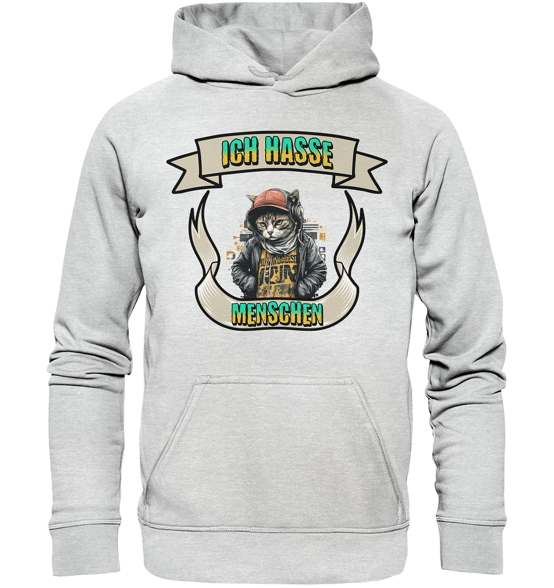 Streetwear- Ich hasse Menschen - Kids Premium Hoodie