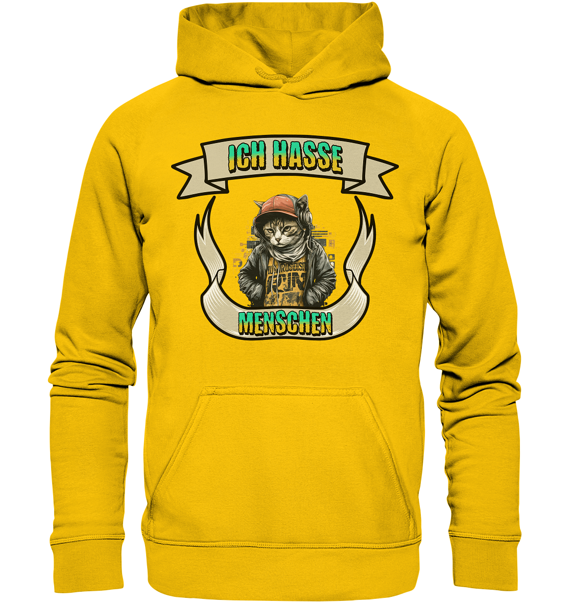 Streetwear- Ich hasse Menschen - Kids Premium Hoodie