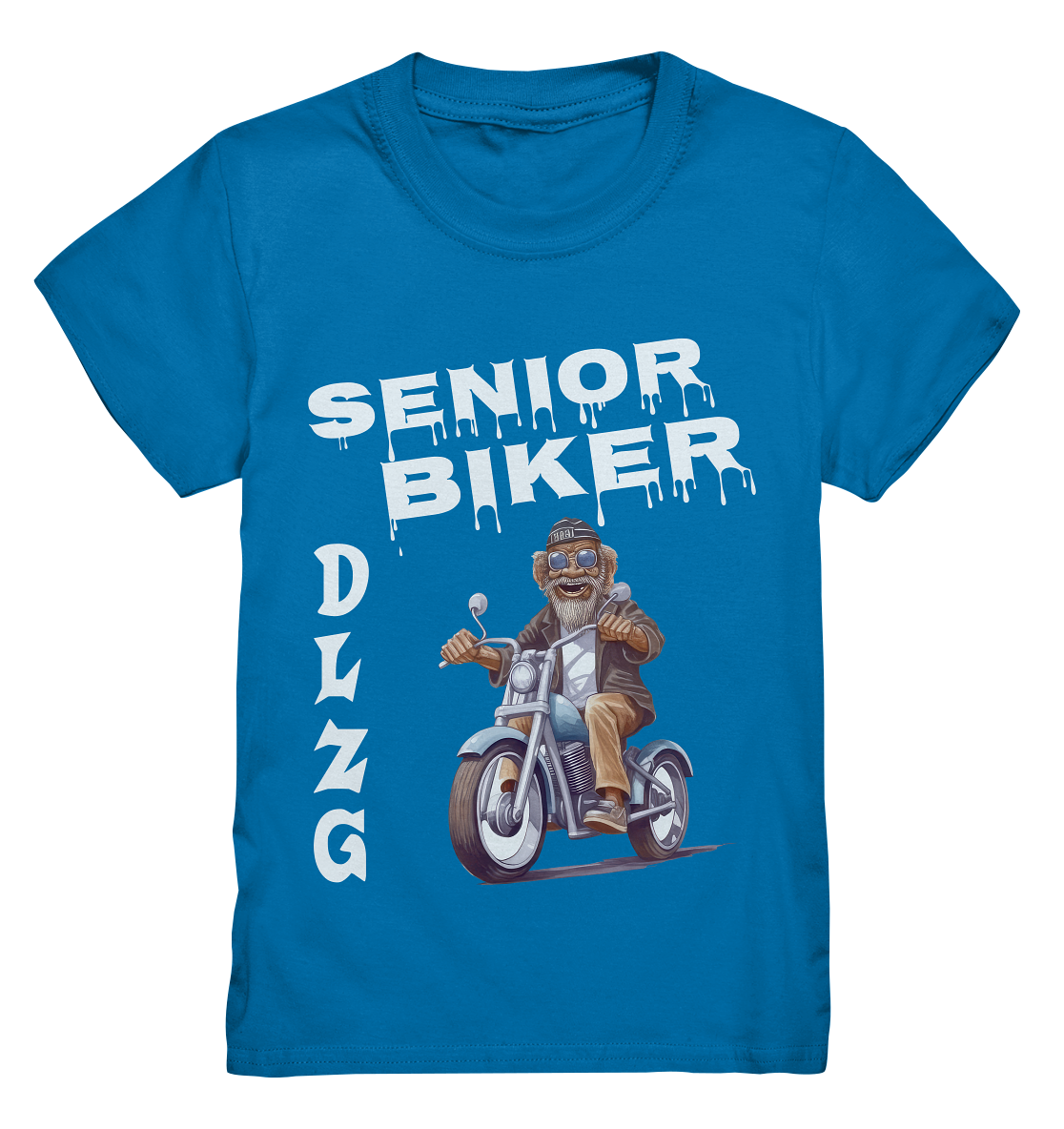 DLzG Opa Biker Fun Motiv 2- Kids Premium Shirt