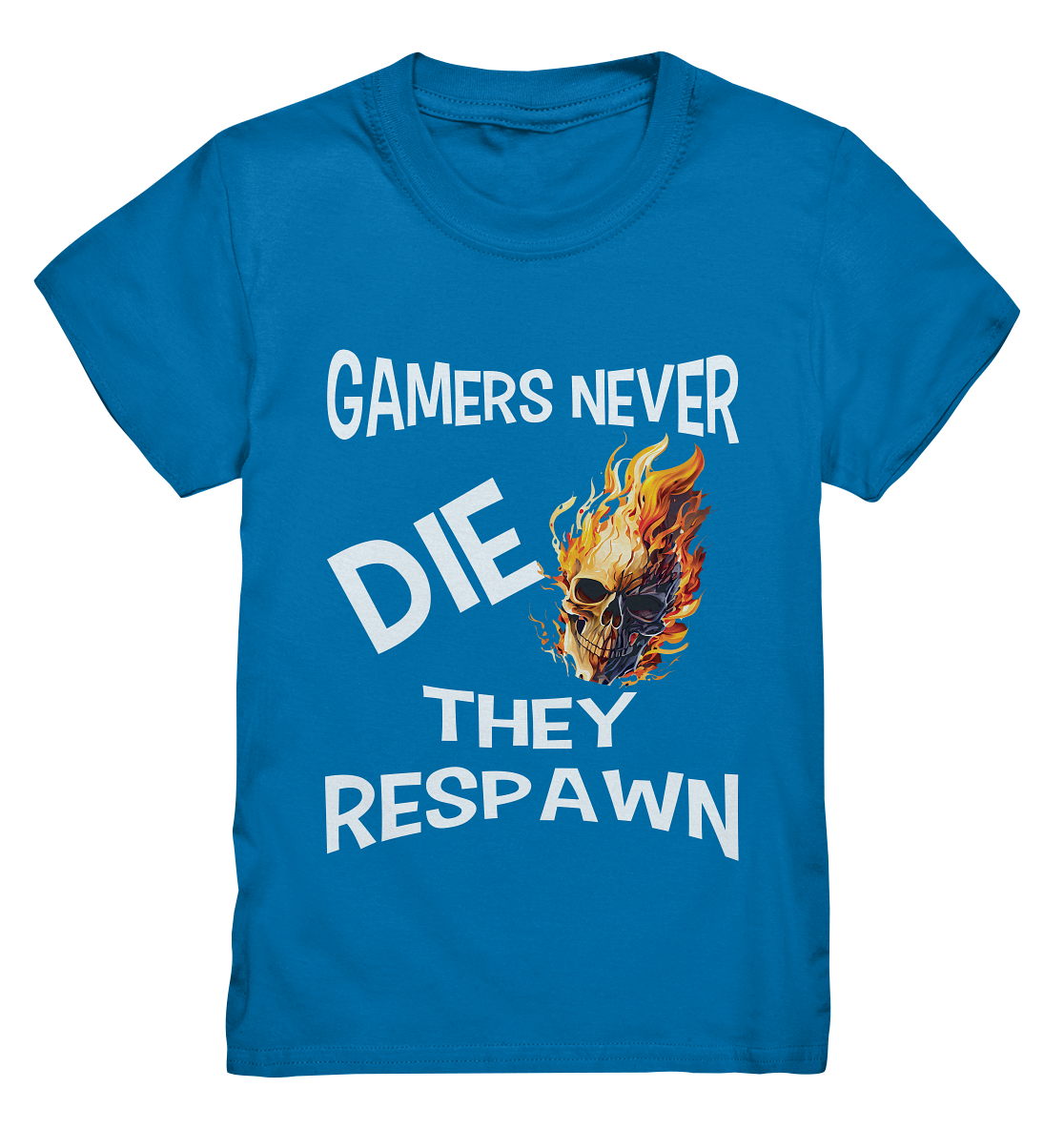 GAMERS NEVER DIE NO 2 - GAMER STREETWEAR - STATEMENT - Kids Premium Shirt