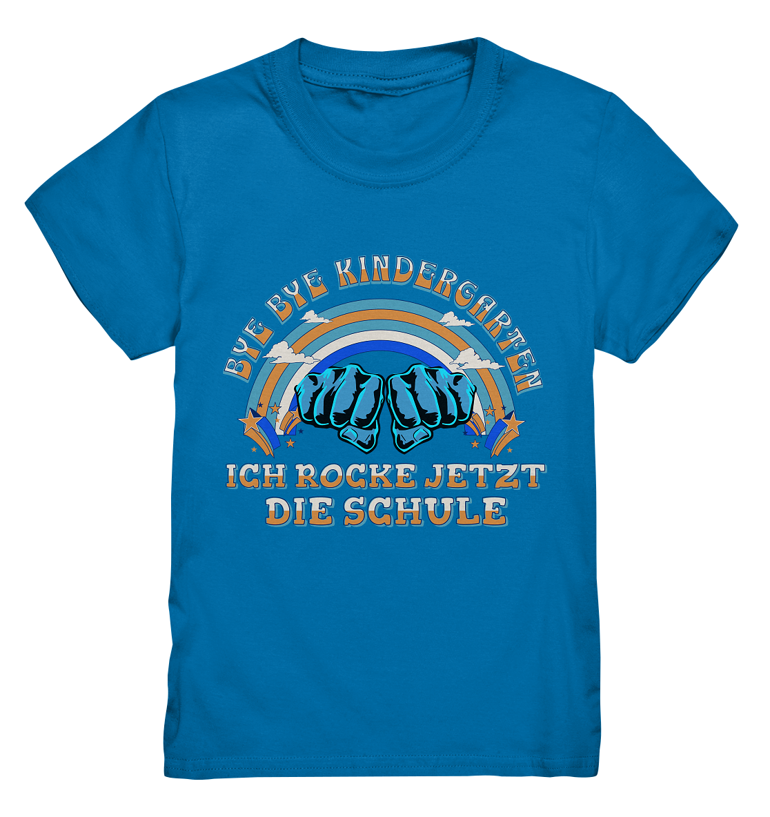 T-Shirt Jungen Bye Bye Kindergarten - Kids Premium Shirt
