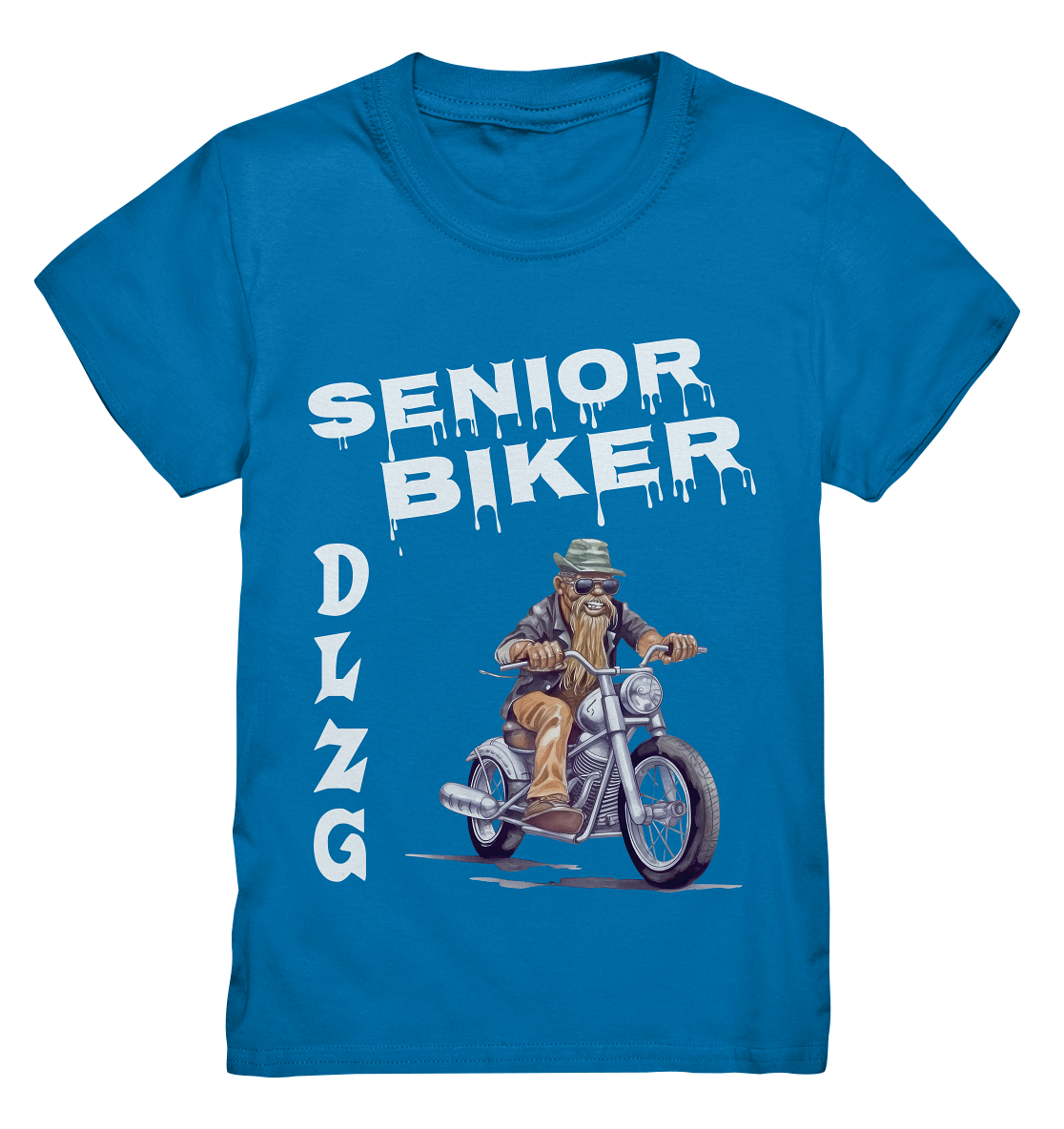 DLzG Opa Biker Fun Motiv 1- Kids Premium Shirt