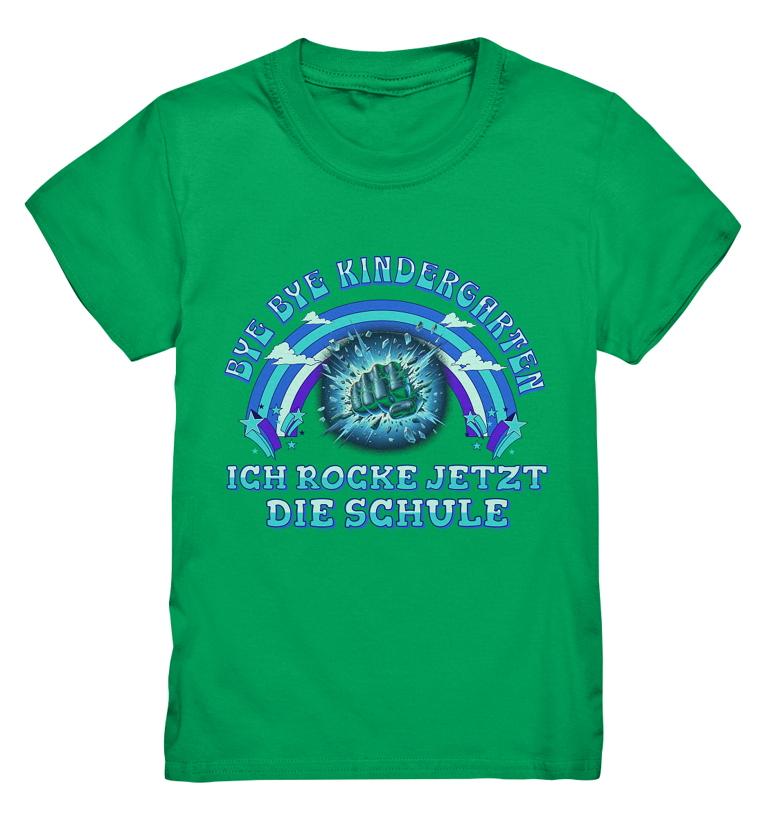 Jungen T-Shirt Bye Bye Kindergarten - Kids Premium Shirt