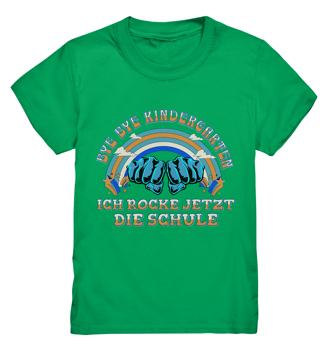 T-Shirt Jungen Bye Bye Kindergarten - Kids Premium Shirt