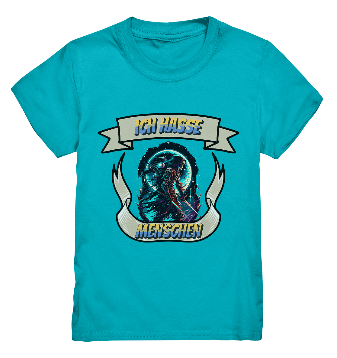 Reaper - Ich hasse Menschen Streetwear - Kids Premium Shirt