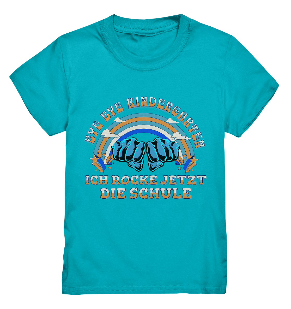 T-Shirt Jungen Bye Bye Kindergarten - Kids Premium Shirt