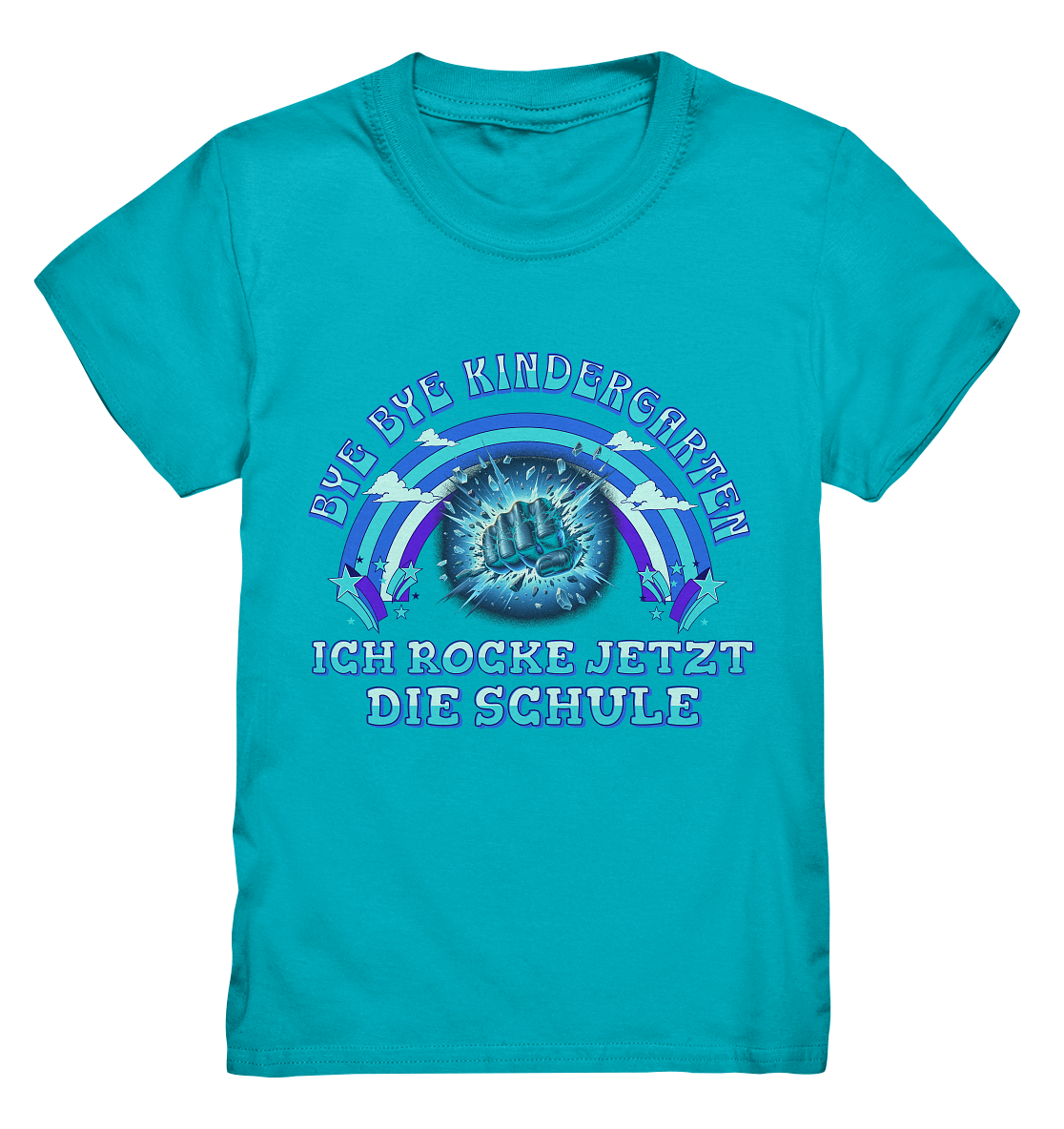 Jungen T-Shirt Bye Bye Kindergarten - Kids Premium Shirt