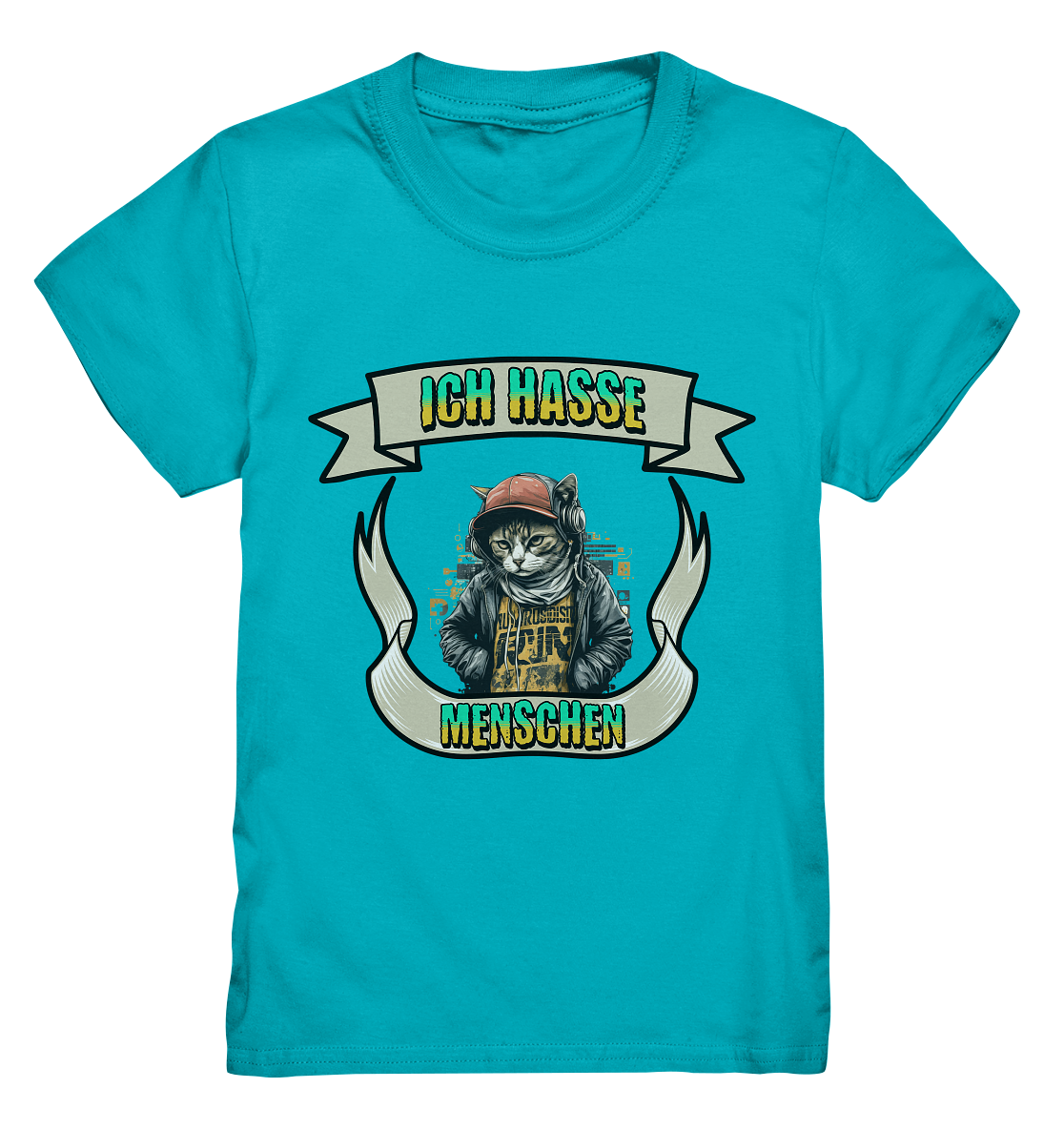Streetwear- Ich hasse Menschen - Kids Premium Shirt