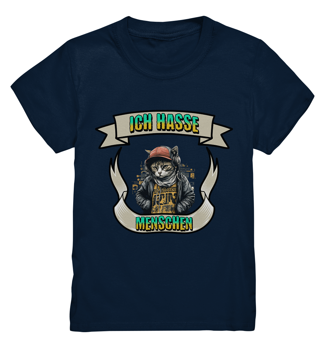 Streetwear- Ich hasse Menschen - Kids Premium Shirt