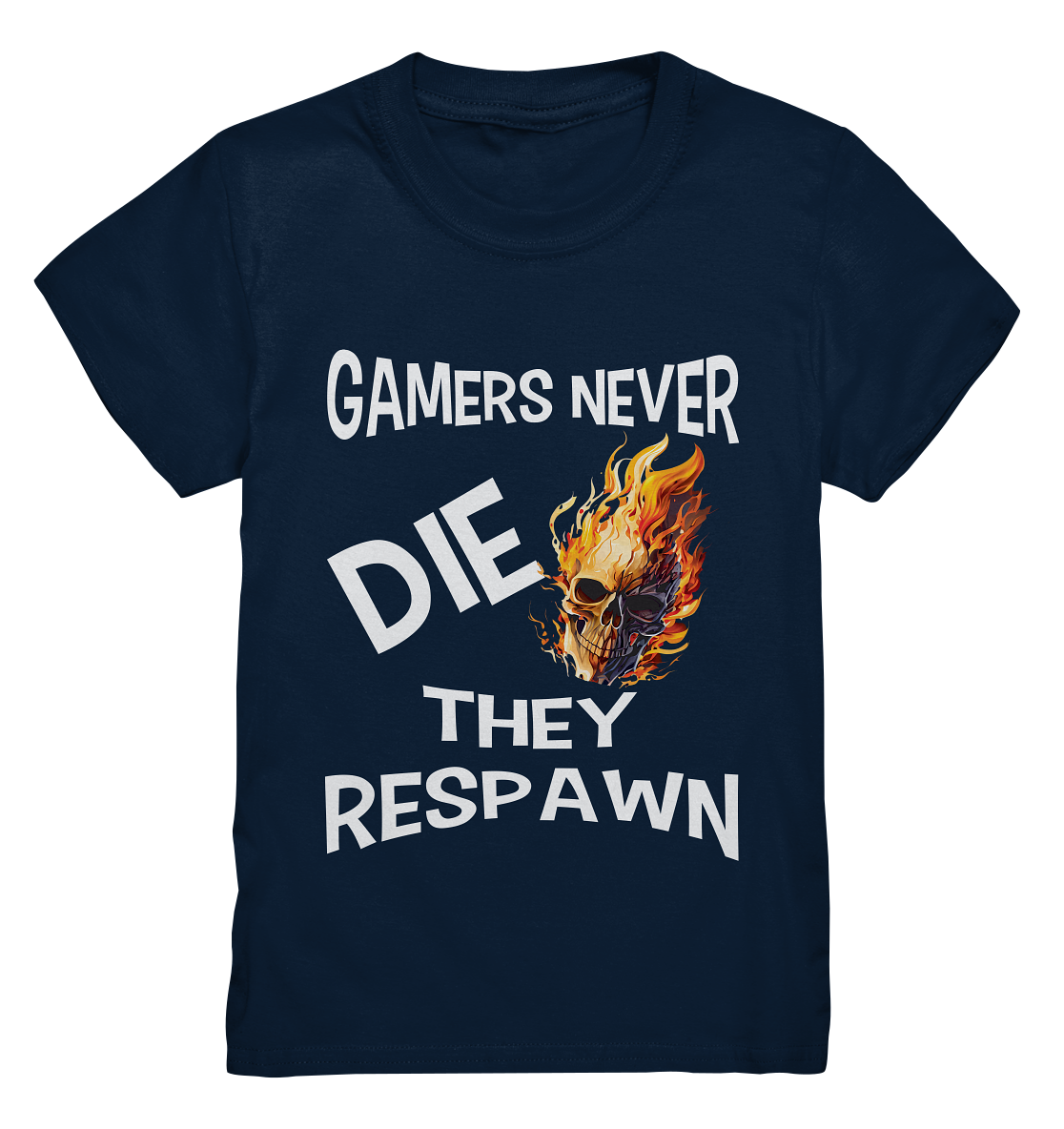 GAMERS NEVER DIE NO 2 - GAMER STREETWEAR - STATEMENT - Kids Premium Shirt