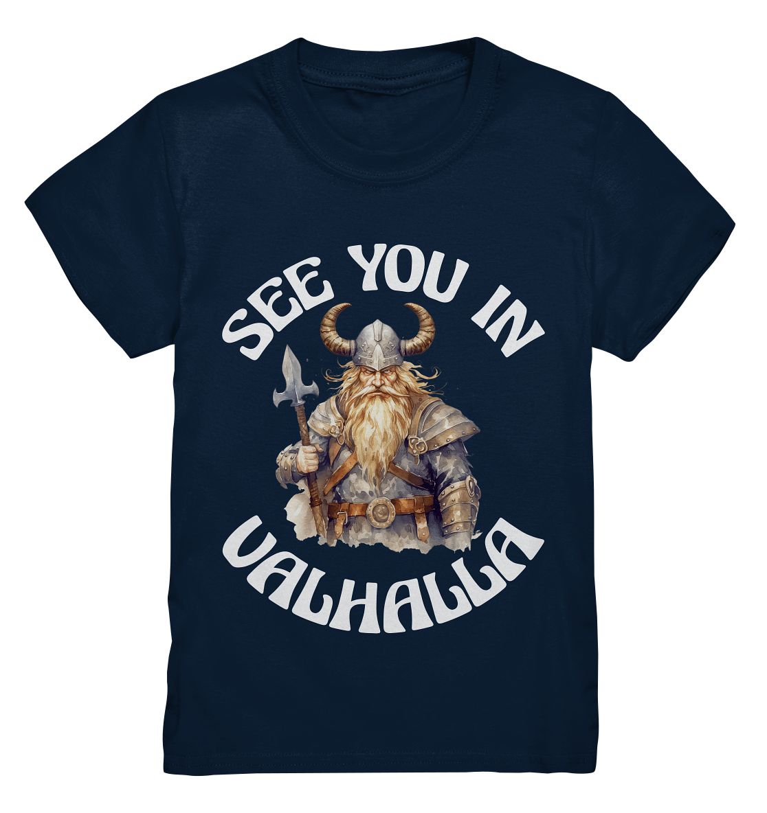 SEE YOU IN VALHALLA NO 4 - STREETWEAR - STATEMENT - Kids Premium Shirt