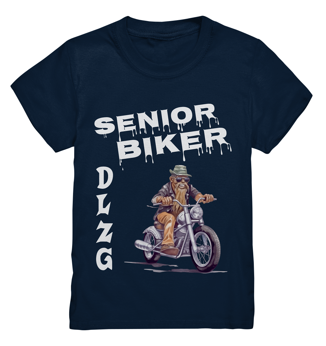 DLzG Opa Biker Fun Motiv 1- Kids Premium Shirt