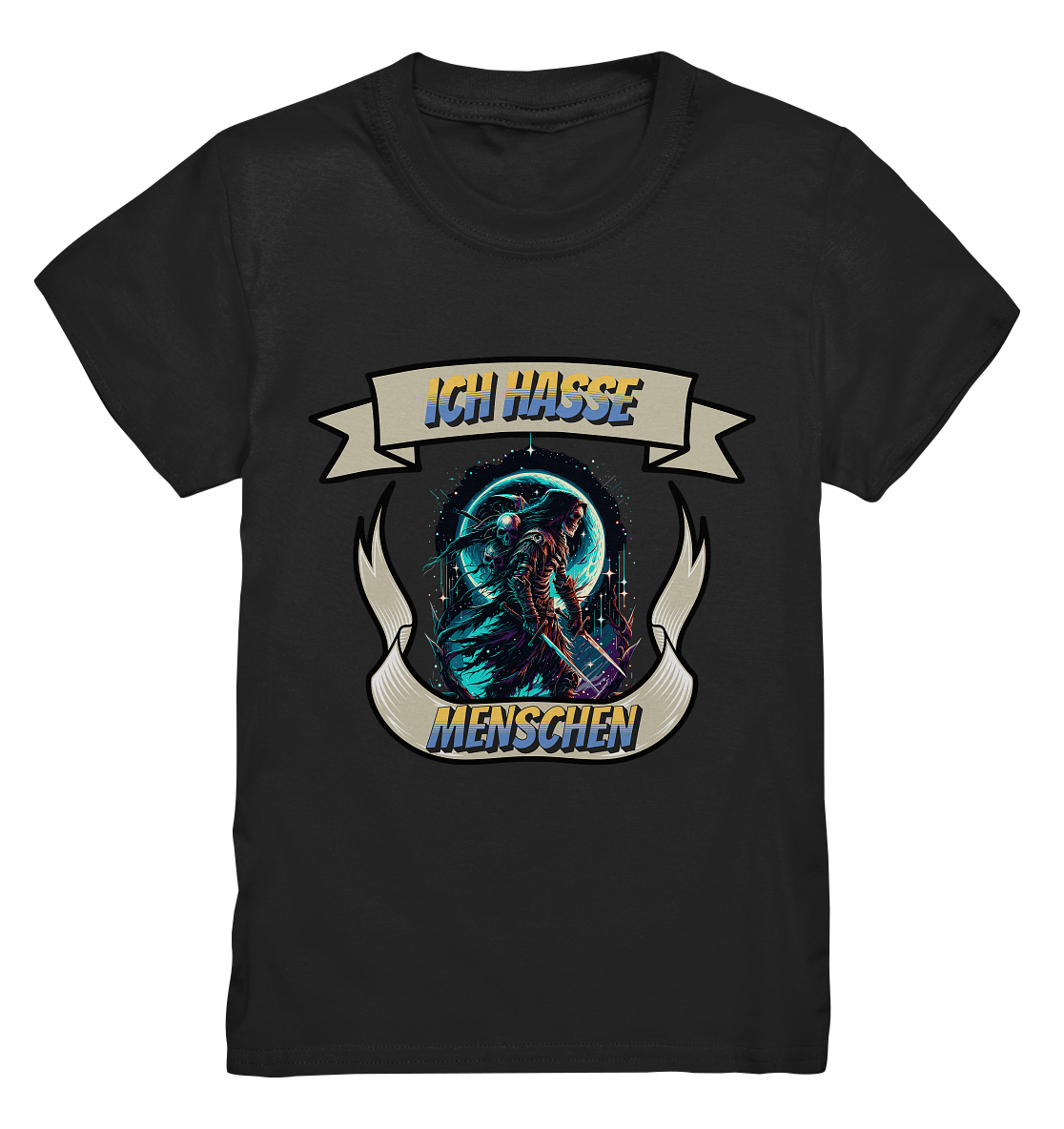 Reaper - Ich hasse Menschen Streetwear - Kids Premium Shirt