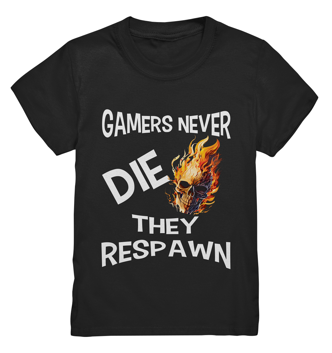 GAMERS NEVER DIE NO 2 - GAMER STREETWEAR - STATEMENT - Kids Premium Shirt