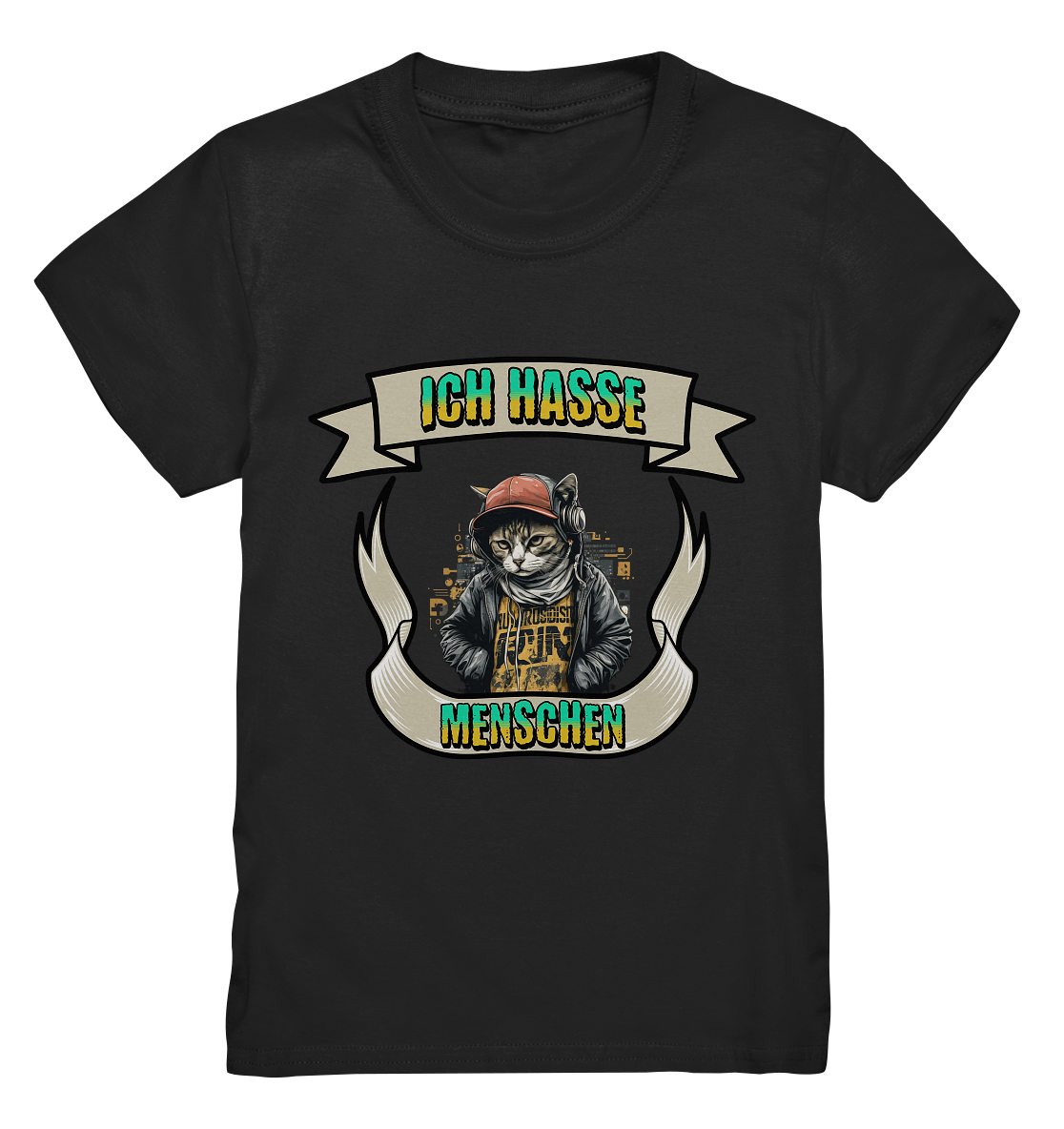 Streetwear- Ich hasse Menschen - Kids Premium Shirt