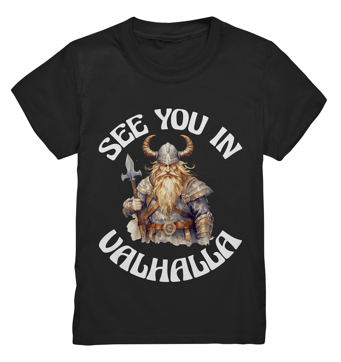 SEE YOU IN VALHALLA NO 4 - STREETWEAR - STATEMENT - Kids Premium Shirt